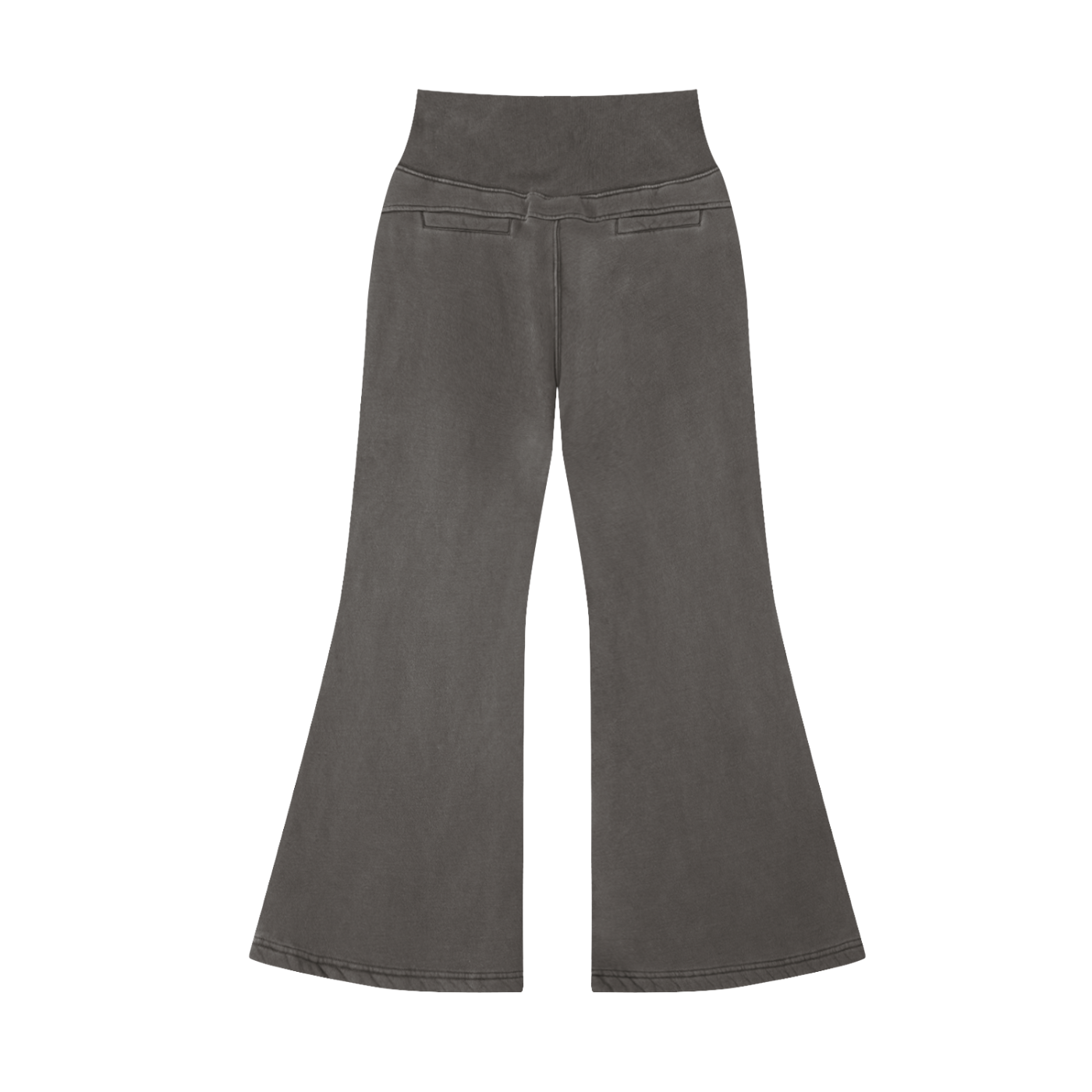 Women's Washed Flared Fleece Pants
