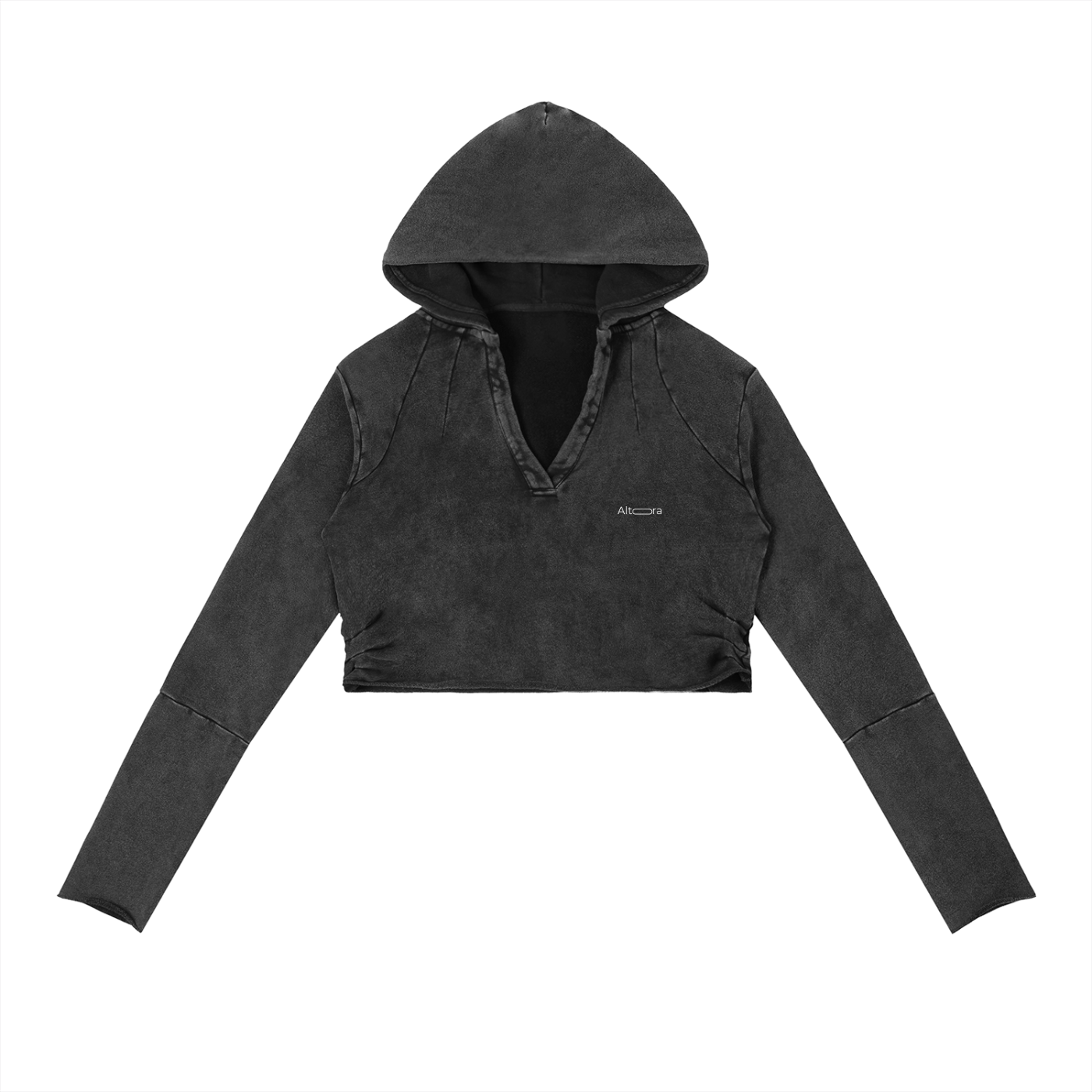 Women's Washed Edge Hoodie