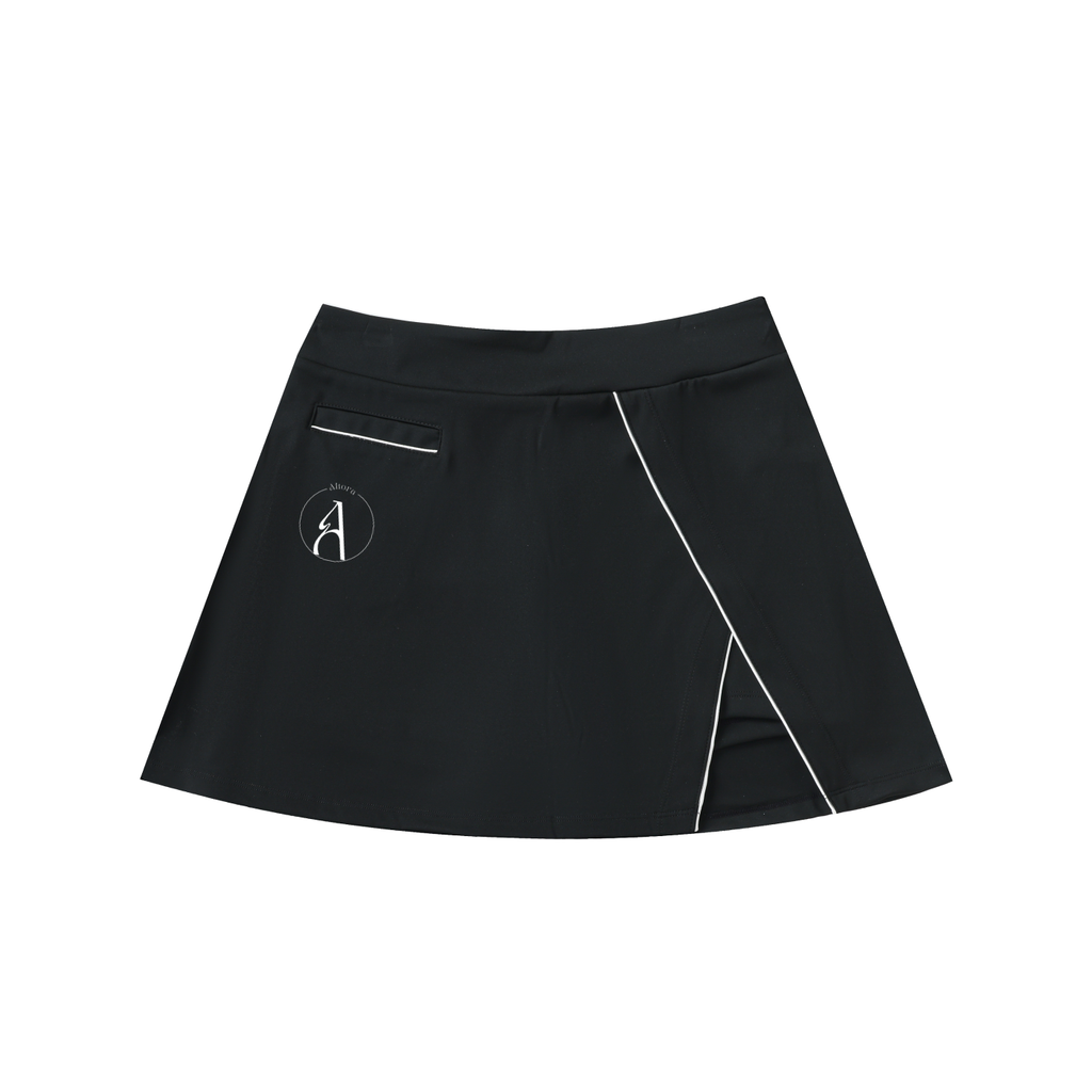High-Waist Pocketed  Skirt