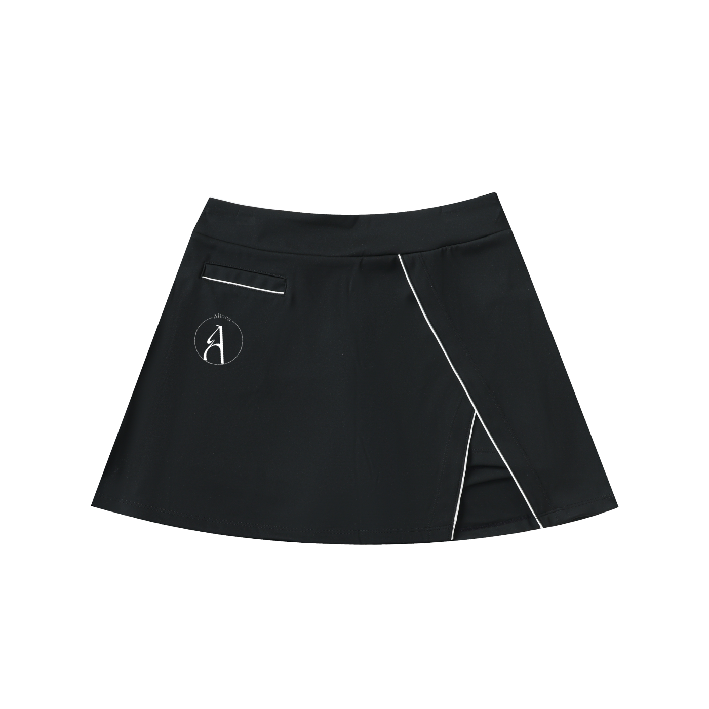 High-Waist Pocketed  Skirt