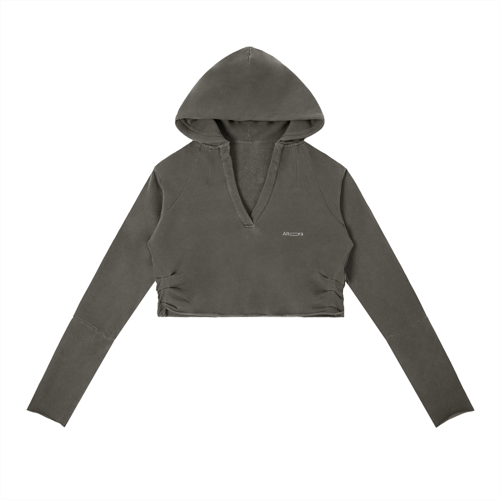 Women's Washed Edge Hoodie