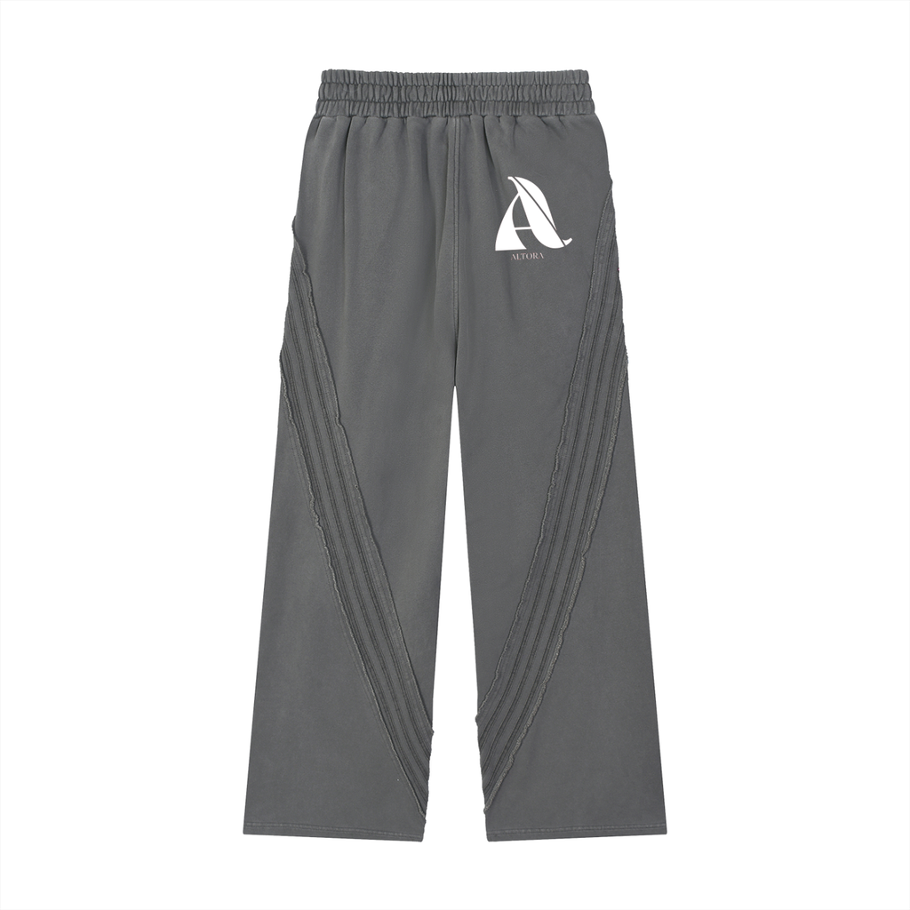 Unisex Dark Washed Tape Edge Sweats