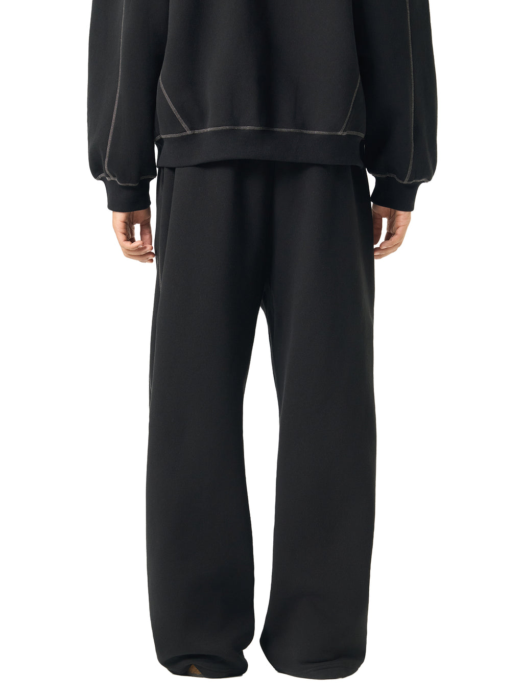 Unisex Contrasted Fleece Sweatpants