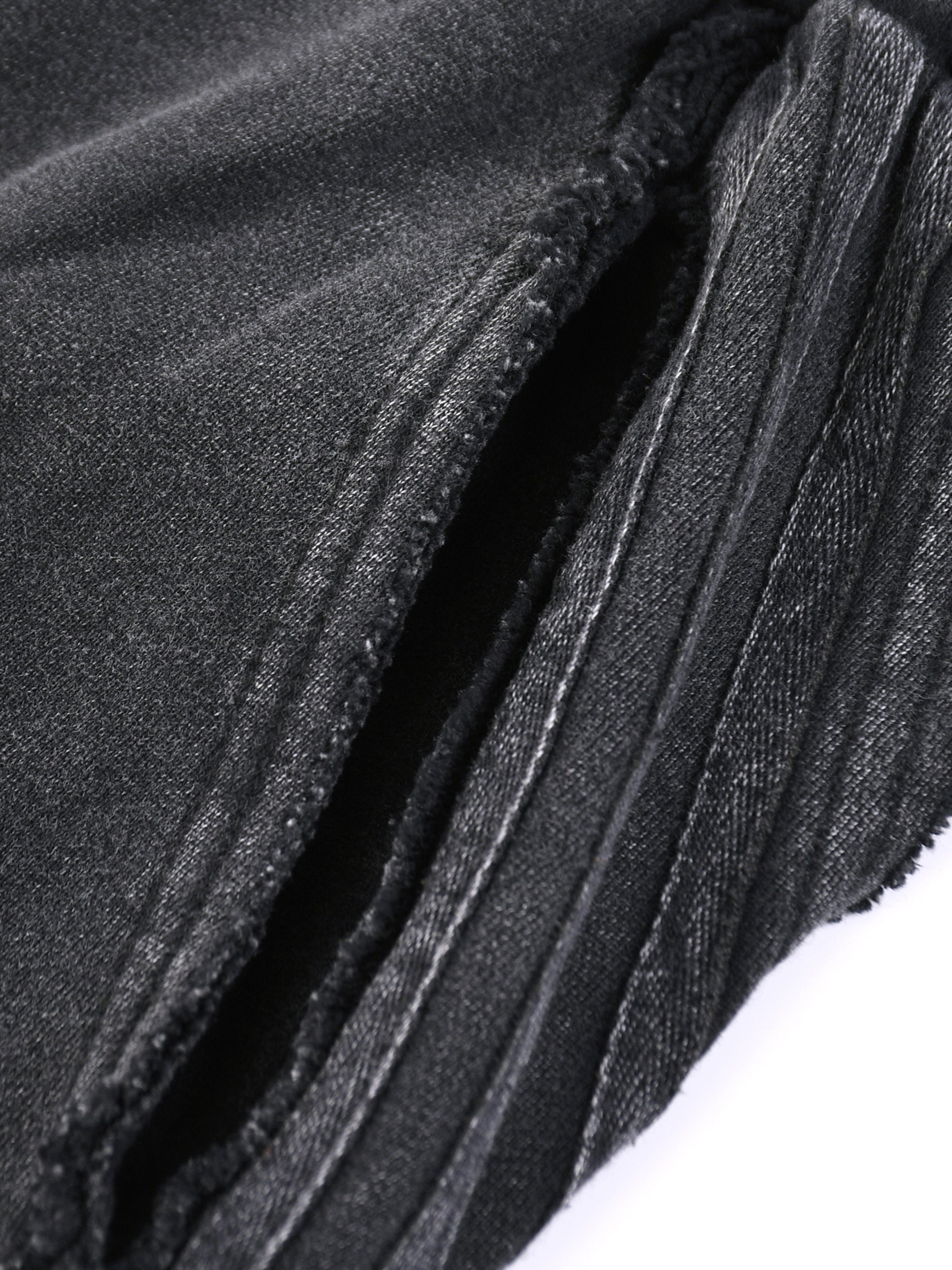 Unisex Dark Washed Tape Edge Sweats