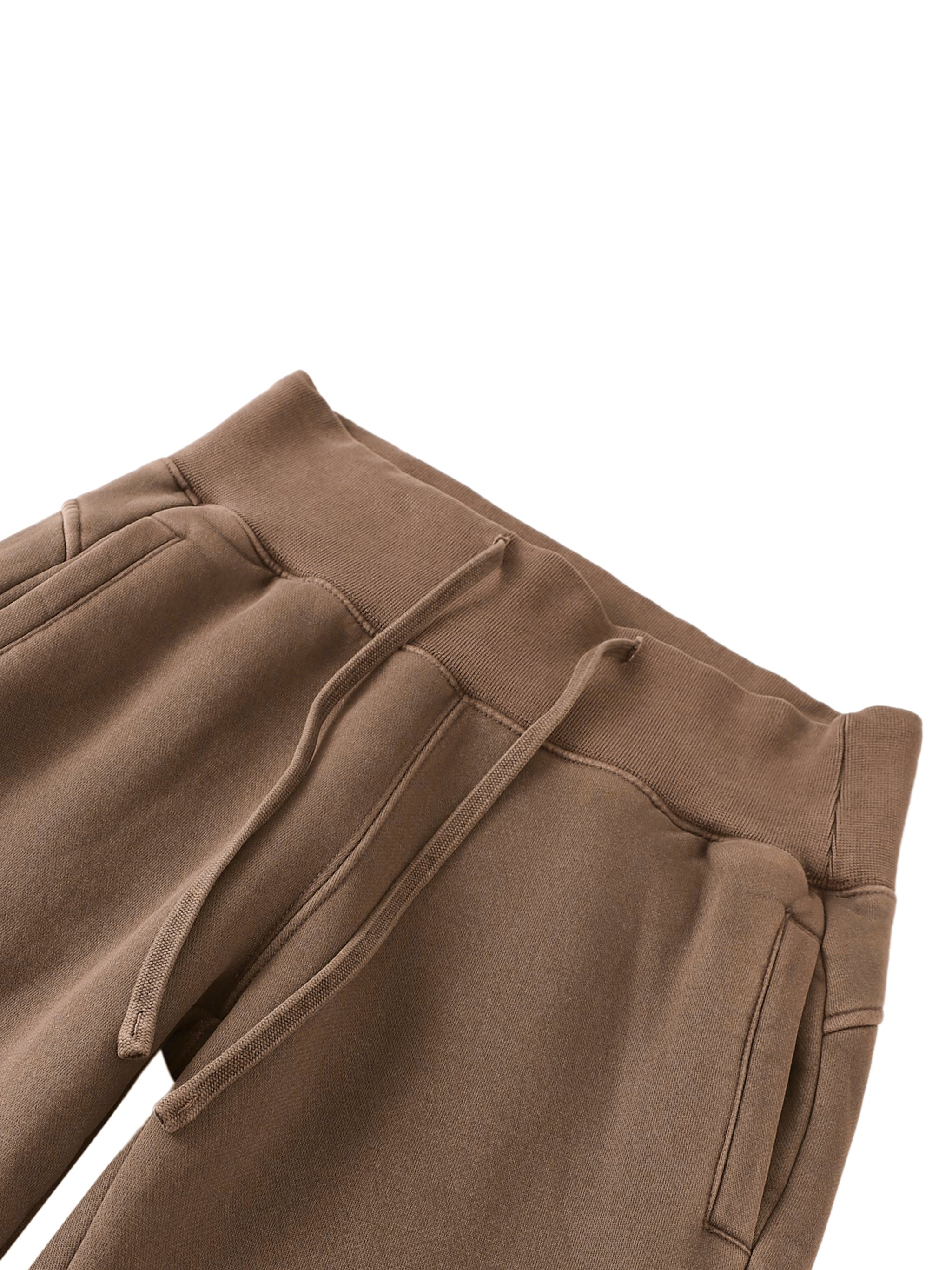 Women's Washed Flared Fleece Pants