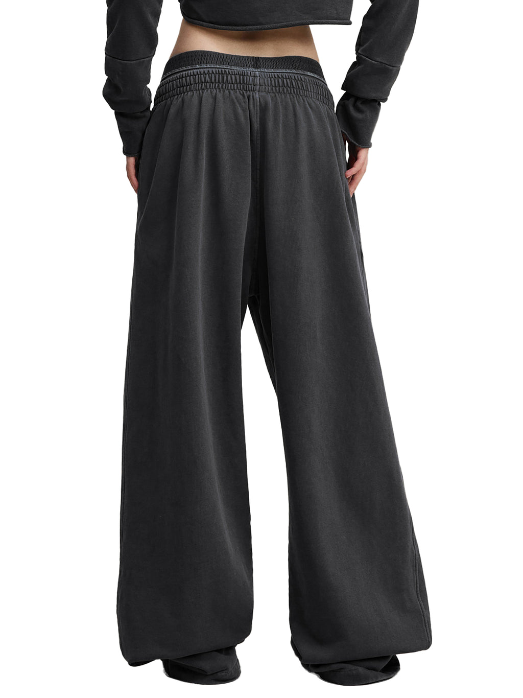 Women's Washed Waist Pants
